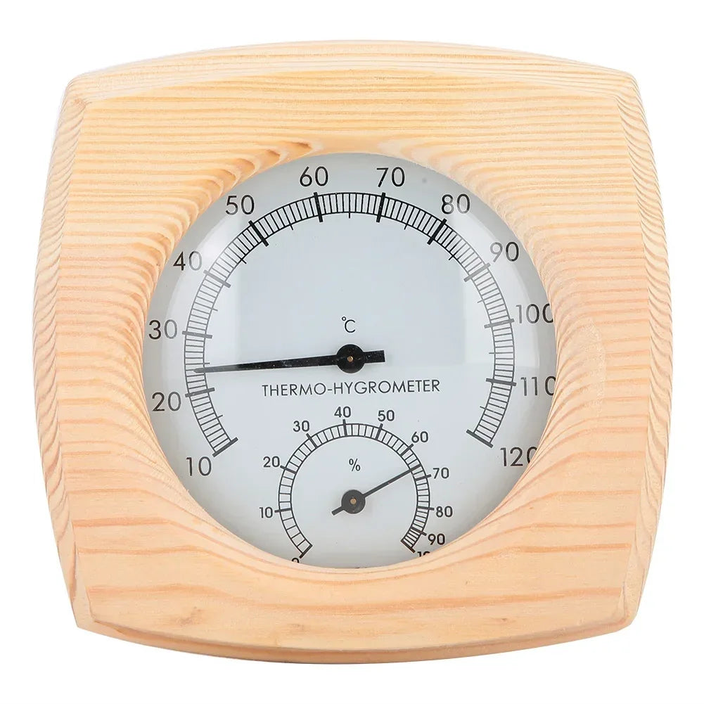 Sauna Room Hygrothermograph Thermometer Hygrometer Humidity and Temperature Measurement Meter for Sauna Room