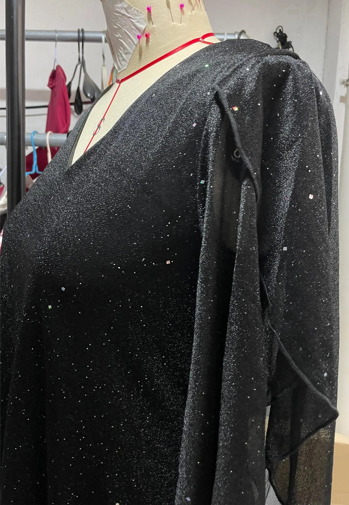 New Dresses for Women Summer Short Sleeve V-Neck Women Dress Fashion Loose Black Dress Women Vestidos De Verano Mujer 2025 Q103