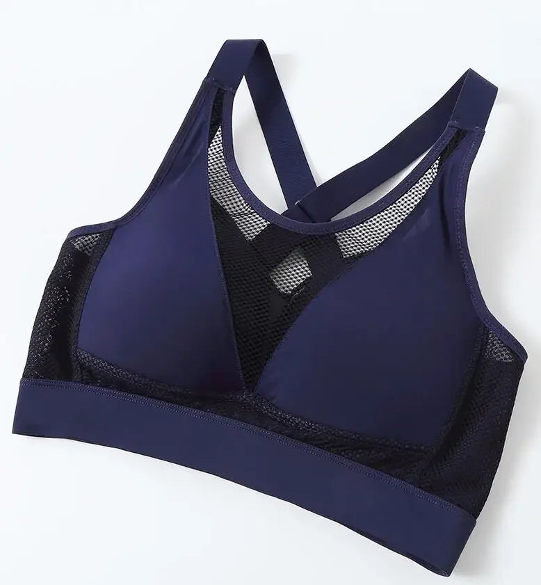 Breathable Women's High Impact Wireless Bra