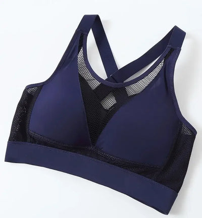 Breathable Women's High Impact Wireless Bra