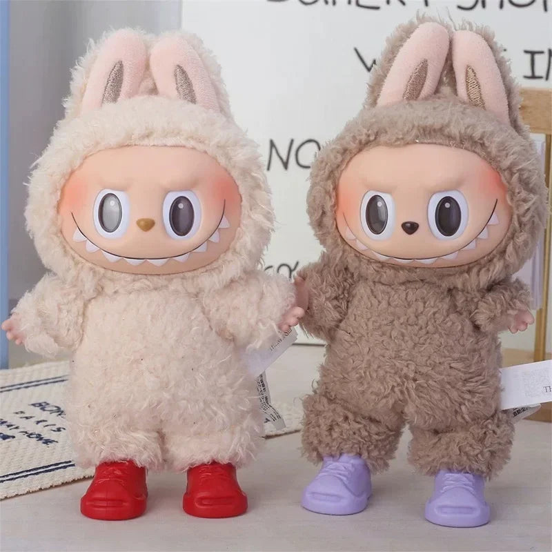 For 15/17cm Labubu Shoes Labubu sports rubber shoes Smiling Shoes Multiple colors Doll Accessories