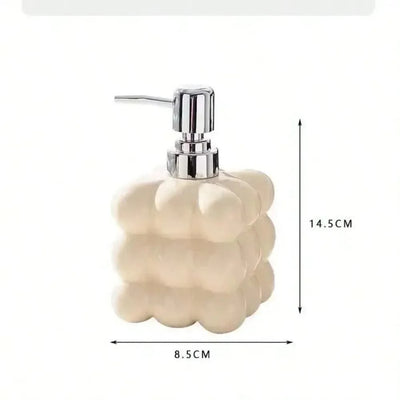 Liquid Soap Household 280ml Body Wash Shampoo  Dispenser Bottle Bathroom Accessories Dispenser Press Separated Bottle Ceramic