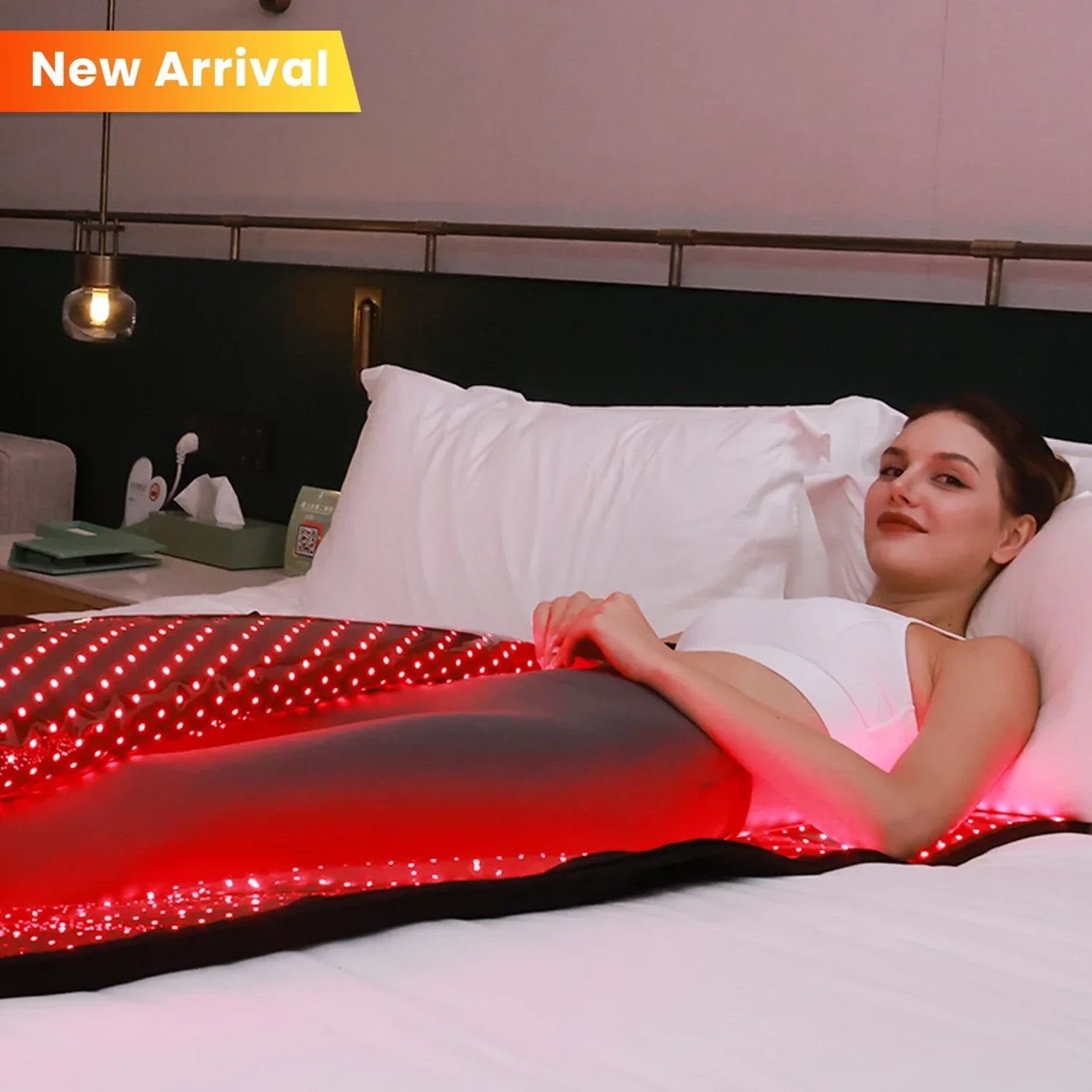 IDEATHERAPY 660 850NM Red Light Therapy Sleep Bag Red Light Therapy Device Led Blanket Infrared Red Light Therapy Sleeping Bag