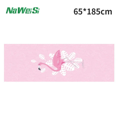 Yoga Mat Towel double-side Velvet Yoga Fitness Isolation Mat non-slip Folding Portable Sports Mat Towel Beach Quick Dry Towel