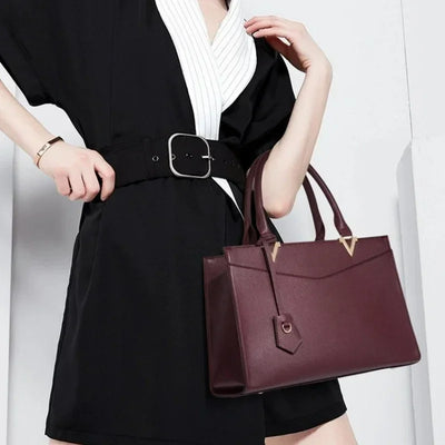 Women's Handbags Shoulder Bags For Female Luxury Designer Top-Handle Tote Bag Purse Wallet Quality Leather High-end texture