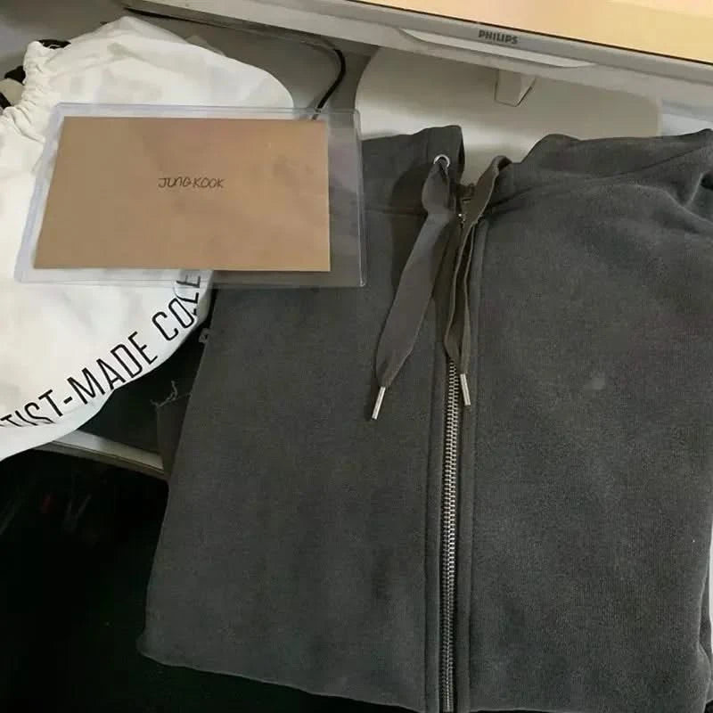 2022 New Cross-border Zip-up Hooded Sweatshirt Unisex Cardigan Sweatshirt For Men Women Casual Style Jacket