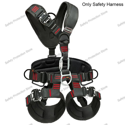 High Altitude Work Safety Harness Full Body 5-Point Safety Belt Outdoor Climbing Mountaineering Construction Rescue Equipment