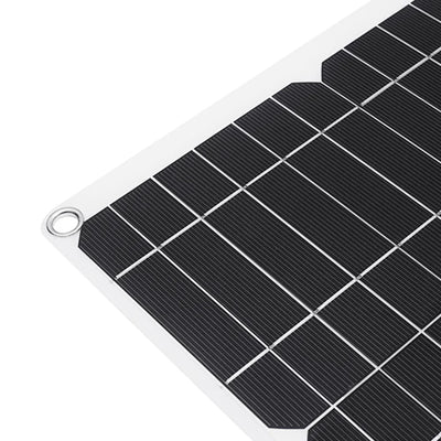 Portable 2500W Solar Panel Kit for Camping - Camper Accessories with 5V1.5A USB, Compact Solar Kit with 10A - 100A Controller