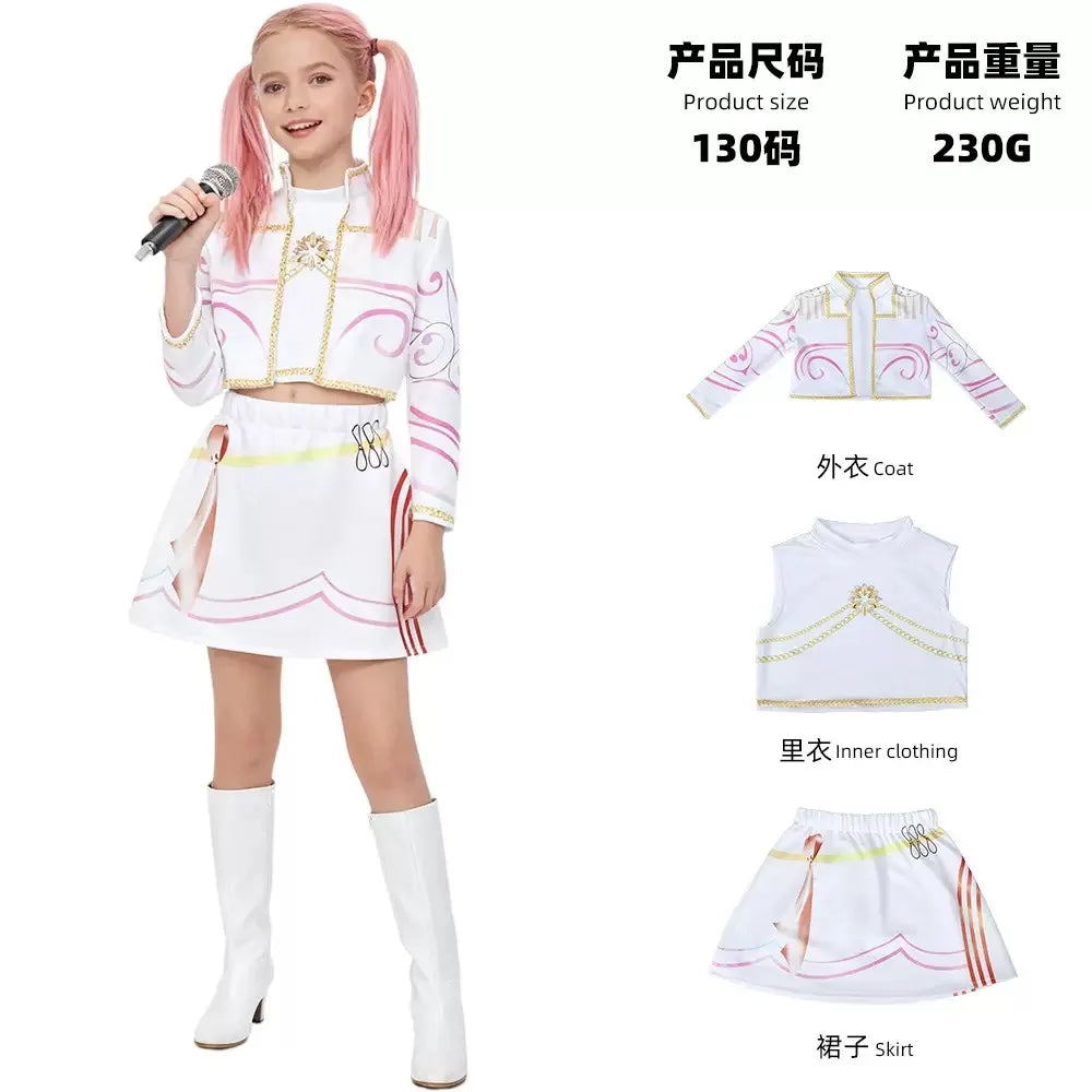 Live Cosplay Server Costume for Anime/Movie Fans - High-Quality Role-Play Outfit for Conventions, Streamers & Themed Events