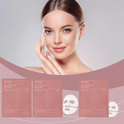Bio Collagen Face Mask Shrink Pores Deep Hydrating Overnight Mask Moisturizing Refreshing Brightening Firming Lift Face Skincare