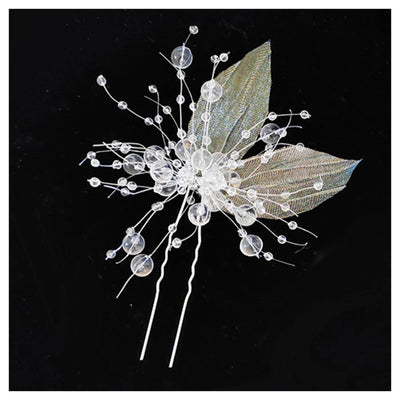 Fashion Crystal Wedding Hairpin Hair Accessories U-shaped Hairpins Bridal Hair Jewelry Rhinestone Women Hair Clips Headpieces