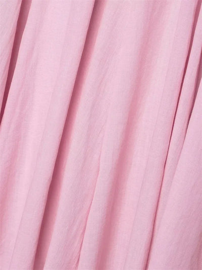 Women's Pink Pleated