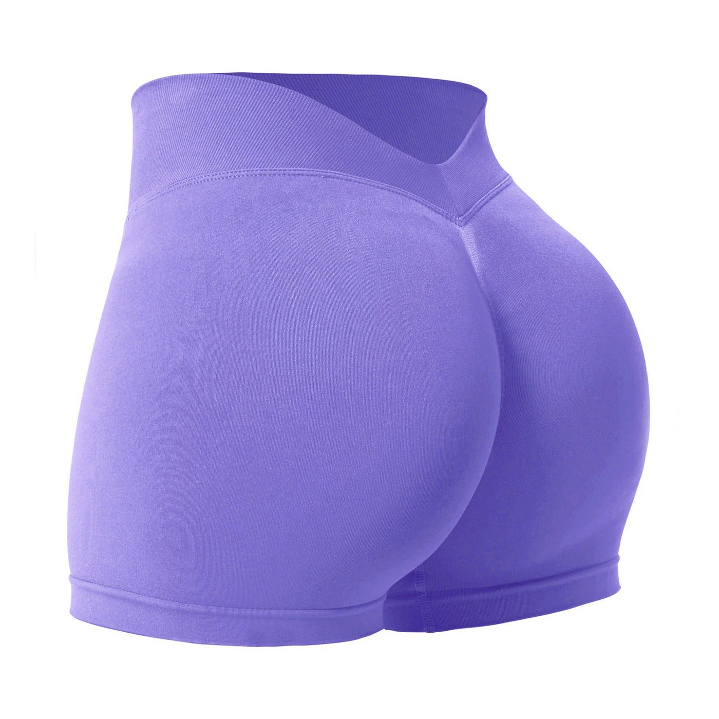 Women's Seamless Yoga Shorts Scrunch Butt