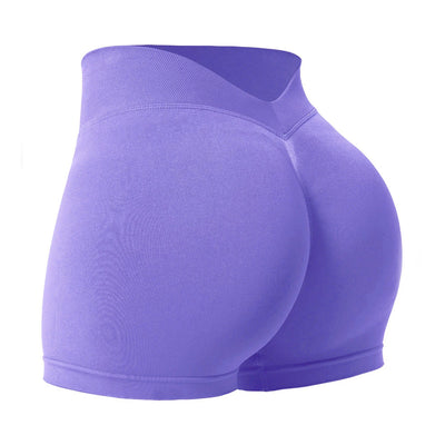 Women's Seamless Yoga Shorts Scrunch Butt