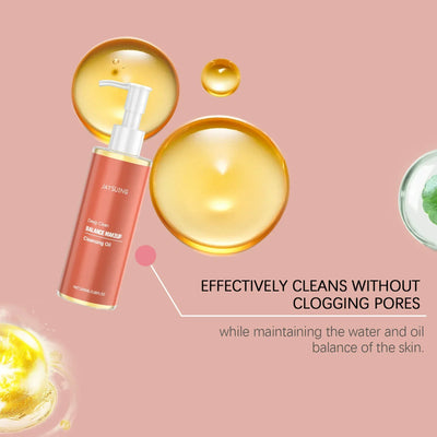 Deep Cleansing Oil Makeup Remover Oil Control Lip Eye Pore Gentle Cleansing Exfoliating Moisturizing Refreshing Facial Cleanser