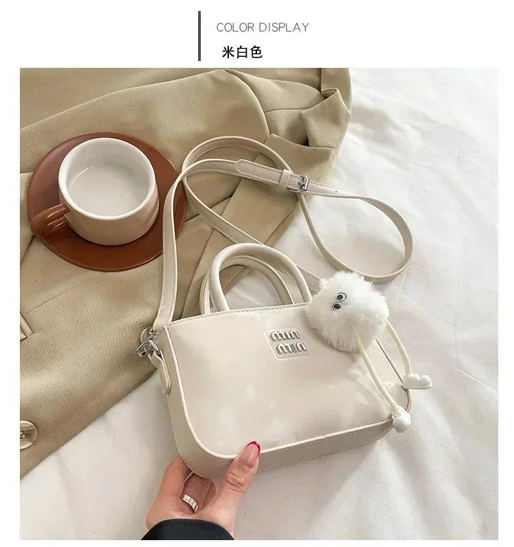 2025 new women’s luxury handbag designer small square purse fashion top handle crossbody bag elegant shoulder trendy