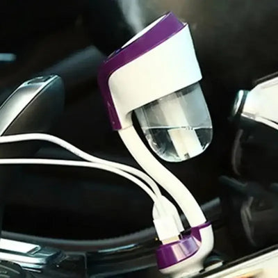 Car Humidifier Diffuser Small USB Air Scent Humidifier Vehicle Fragrance Oil USB Scent Mist Purifier Aromatherapy For Workplace