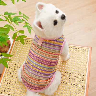 Pet Dog Clothes Summer Puppy Clothing Dogs Soft Vests Kitty Casual T-Shirt for Small Medium Puppy Cat Costume Pet Supplies