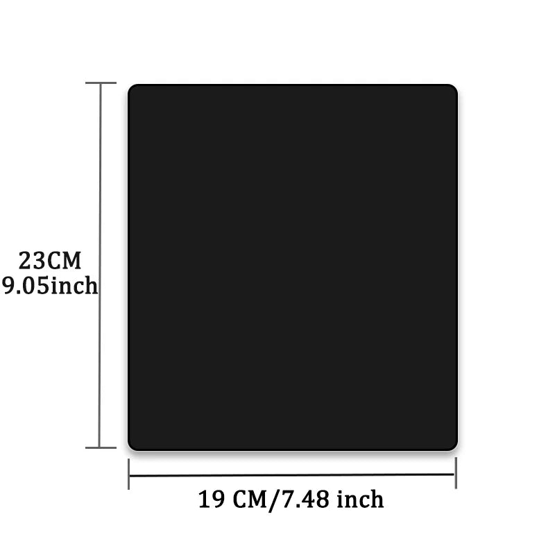 Small PU Mouse Pad Non-Slip Gaming Desktop Mouse Pad Waterproof Anti-Scratch Easy To Clean Mat For PC Laptop Desktop Computer