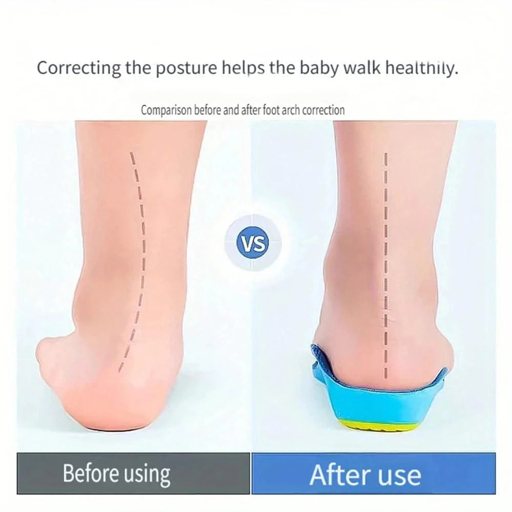 Kids Children Orthotics Insoles Correction foot Care for Kid Flat Foot Arch Support Orthopedic Insole Soles Sport Shoes pads