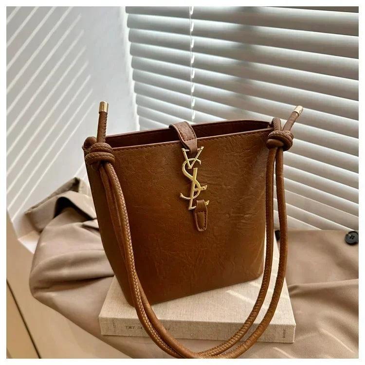 Limited edition designer handbag for ladies 2025 new style tote bag with light luxury and unique high-end crossbody