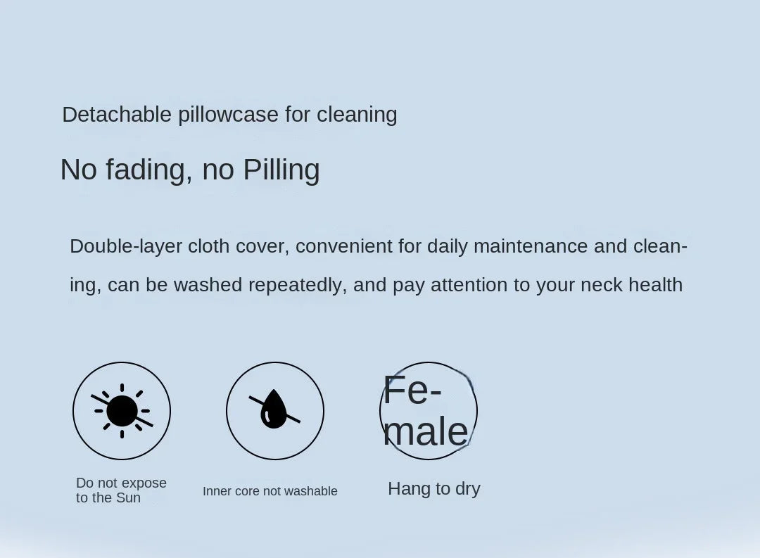 Multi Functional Smart Cervical Stretching Hot Compress Pillow for Neck Protection Kneading & Massage Pillow for Neck & Waist