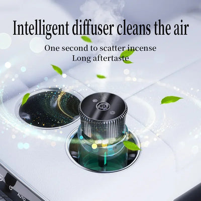 Smart car fragrance diffuser; car fragrance; automatic car fragrance diffuser; starry ceiling environment. USB car fragrance dif