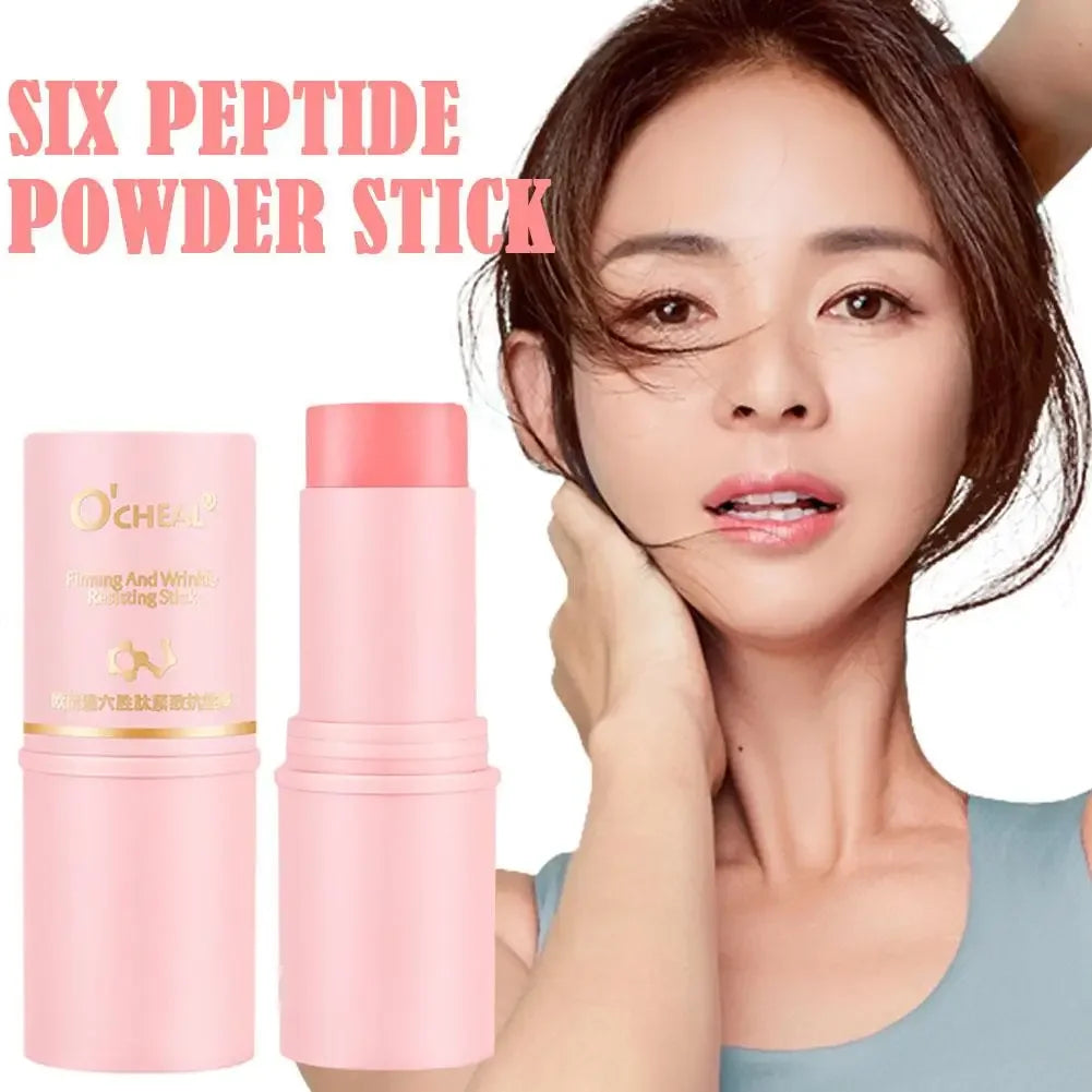 Six Peptide Face Cream Moisturizing Powder Stick Repair Hydrating Serum Professional Facial Deep Hydration Moisturizer Skin Care