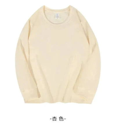 Men's Long Sleeve Cotton Loose Fit T Shirts|  Tees | Tanks | Casual & Classic Moisture Wicking Heavyweight T-shirts for Men