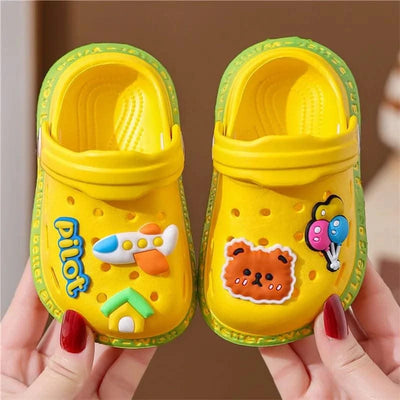 Soft Anti-Skid Cartoon Design Hole Sandals |Children's Shoes | Summer Wear For Boys Girls | Kids Shoes/Slippers | Baby Shoes