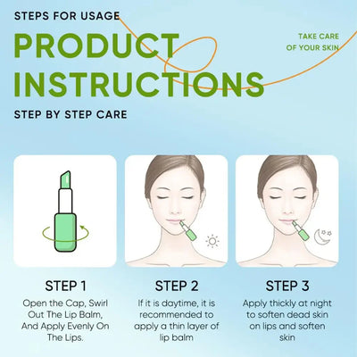 Refreshing hydrating repair lipstick Aloe Vera Vitamin essence Double Protection Moisturizing Water Lip Balm beauty skincare