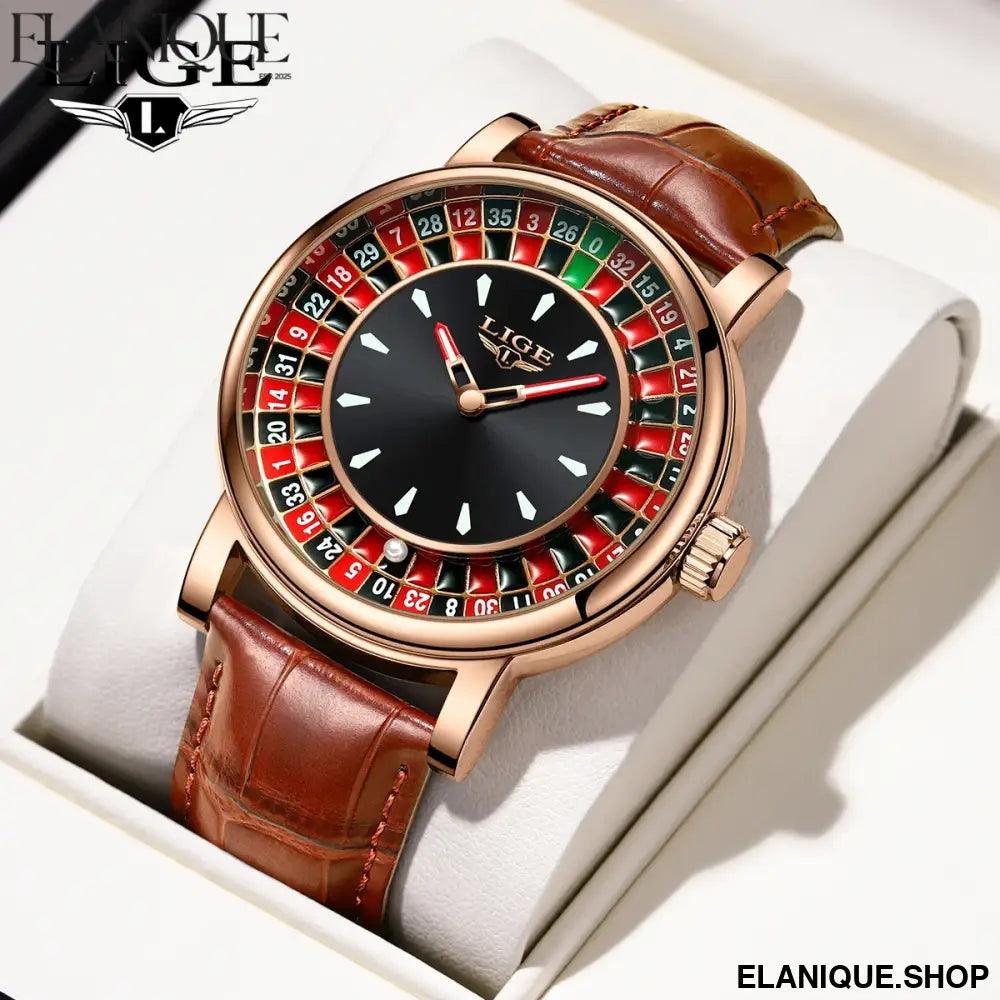 LIGE Las Vegas Roulette Men&