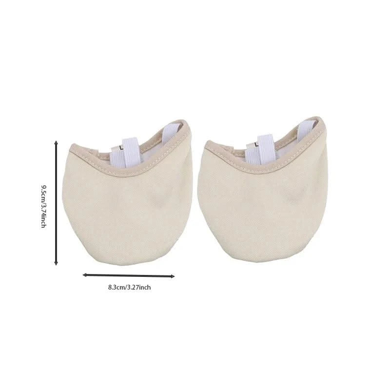 1 Pair Rhythmic Gymnastic Shoes Ballet Shoes for Girls Women Ballet Slipper Elastic Half Dance Shoes Modern Belly Shoes - Elanique