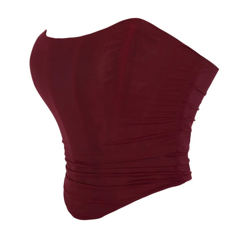 Women's Corset Crop Tops