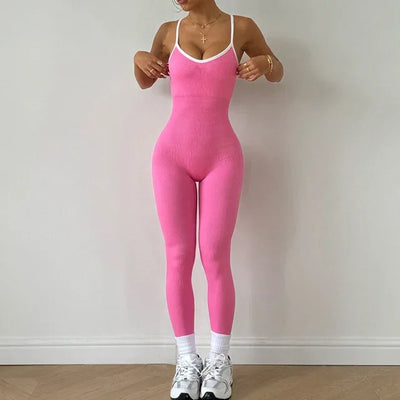 Seamless Yoga Jumpsuit Women