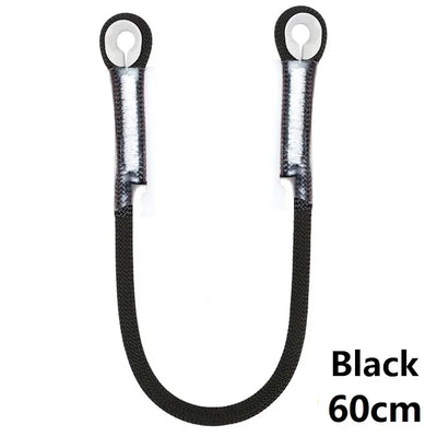 Rock Climbing Eye-to-eye Lanyard 10.5mm Static Rope 20kN Protective Pre-Sewn Cord Loop Sling Mountaineering Outdoor Equipment