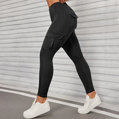 Pockets High Waist Hip Lifting Women Leg gings Activewear
