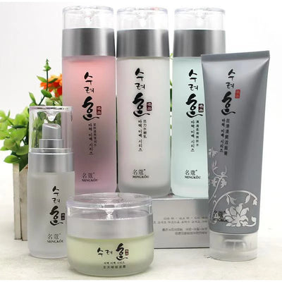 Skincare Series Gentle Cleansing Set New Korean Includes Brightening Firming Essence Water Women Moisturizing Charming Cream