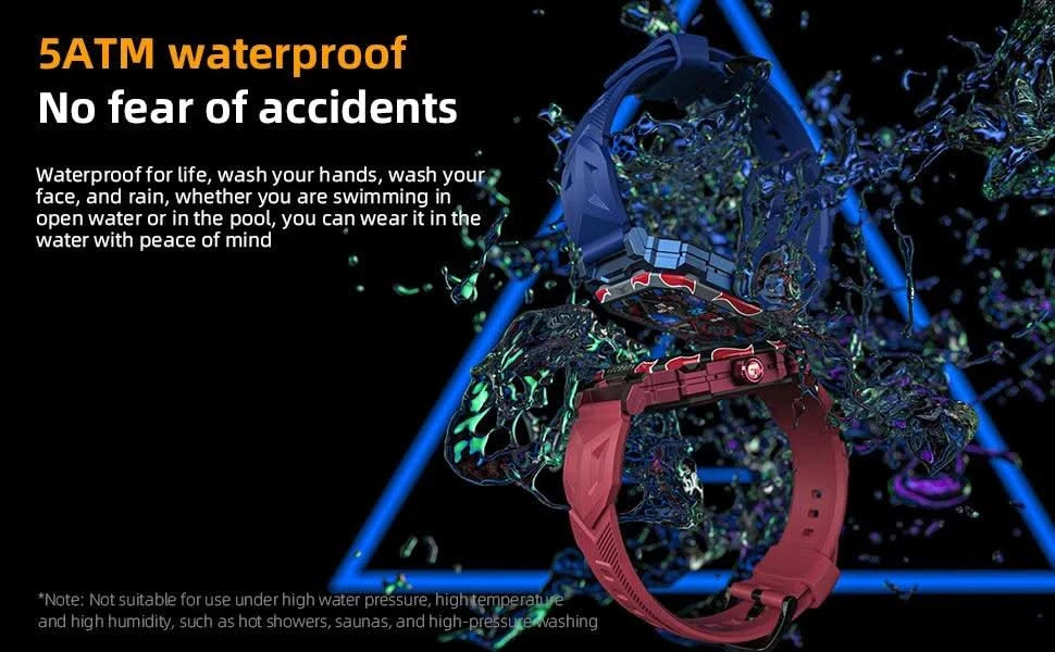 LOKMAT Ocean Max Sport Smart Watch New Flagship Waterproof Fitness Tracker BT Calls Smartwatches Heart Rate Blood Oxygon Monitor