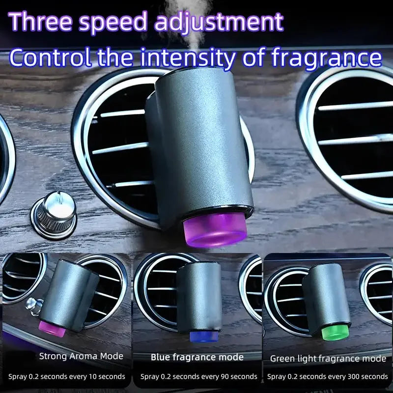 Car Air Vent Humidifier Aroma Humidifier Essential Oil Diffuser Auto Electric Air Diffuser Aroma Cars Air Freshener Perfume