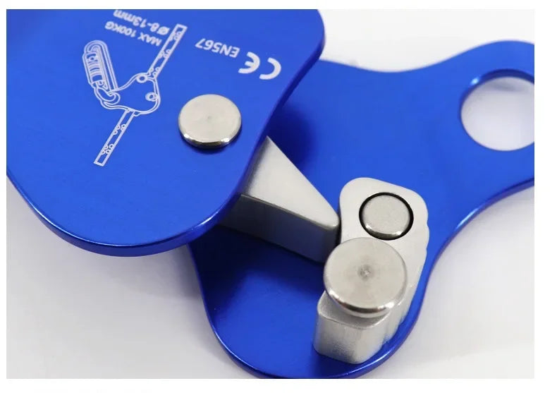 Outdoor Rock Climbing Grab Safety Equipment Rigging Grasp Rope Belay Devices Automatic Anti Fall Protective Gear Survival