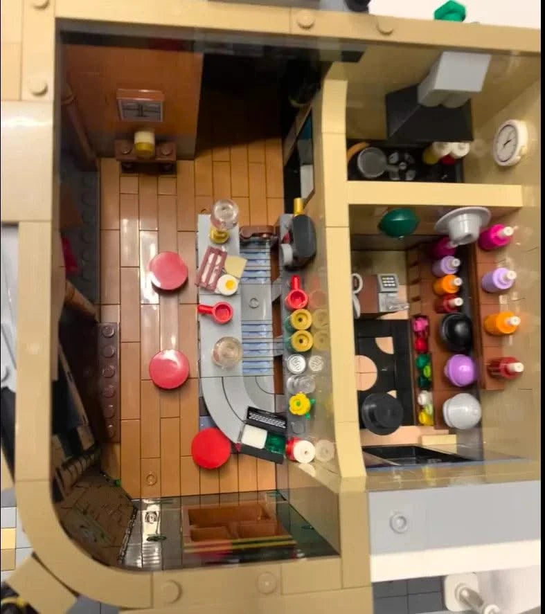 2025 Explosive NEWTudor Corner Modular Building Blocks Creative Expert Street View Building Blocks Toys Christmas Gifts for Chil - Elanique