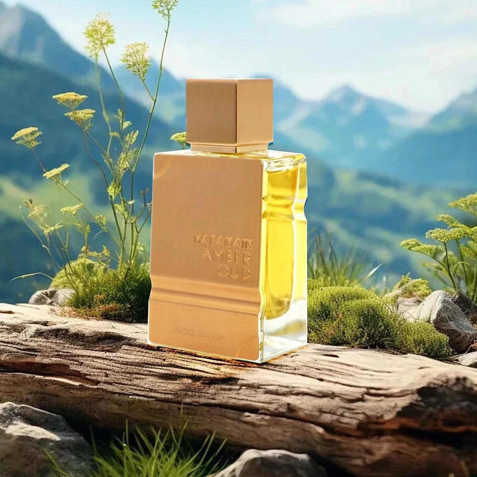 Hot selling best perfume 60ml amber gold unisex luxury woody fragrance women and men spray cologne parfum