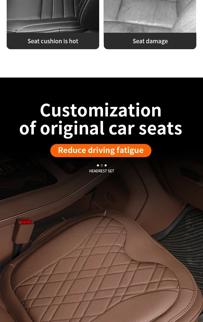 Car Seat Cushion Sitting Cushion For Lincoln Zephyr Corsair Nautilus Aviator Navigator Continental MKZ MKC For Cars Accessories