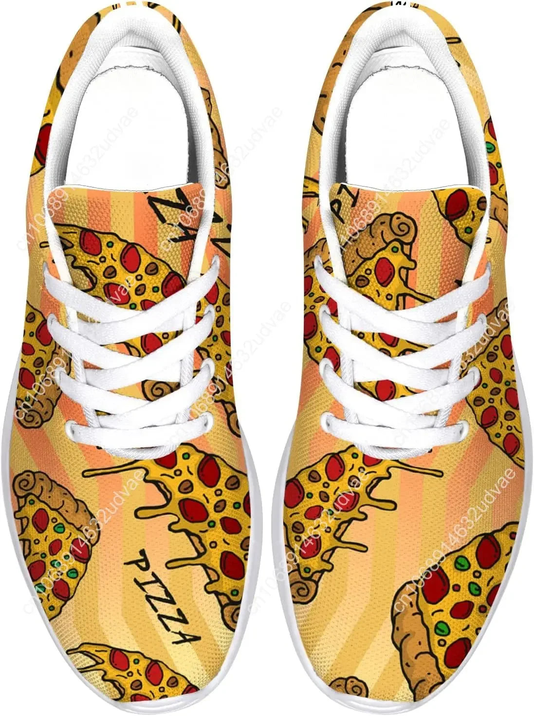 Pizza Shoes for Women Men Sneakers Sport Tennis Running Shoes Gifts for Friends
