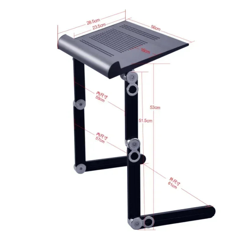 Bed Lazy Computer Desk, Adjustable Lifting Table, Flat Folding Table, Laptop Stand, Convenient Office Desk, Workspace Solution