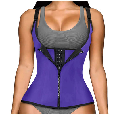 Shapewear Reducing And Shaping Girdles For Women Waist Trainer Sleeveless Bodysuit Basic Thong Slim Fit Sweatwicking Shapewear
