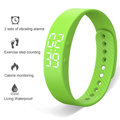 Smart Watch Sports Bracelet Smart Bracelet With Vibrating Alarm Clock Running Step Counting Bracelet for Male and Female Student