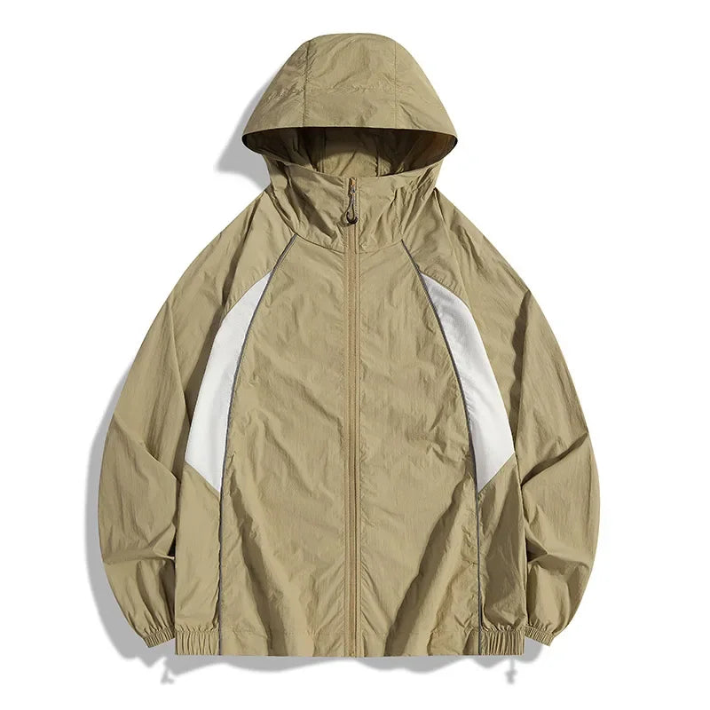 Summer Sun Jackets Men's Outdoor Cycling Clothing Quick Dry UV Skin Coat Women Sports Sun Protection Hiking Camping Windbreaker