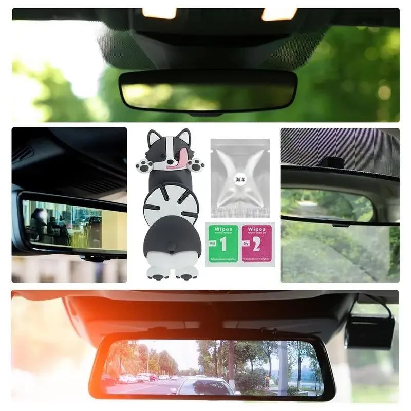Car Diffuser Rearview Mirrors Rear View Mirrors Car Aromatherapy Diffuser Air Freshener Aromatherapy Perfume Car Decoration